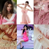 गुलाबी पोशाक के लिए आभूषण: एक स्टाइलिश लुक बनाना