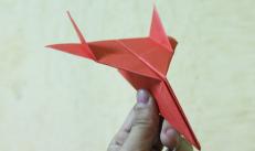 हम कागज से शांत उड़ने वाले हवाई जहाज बनाते हैं बच्चों के साथ a4 शीट की एक पट्टी से हवाई जहाज