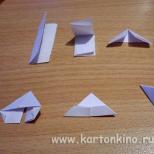 Origami geyik modülleri